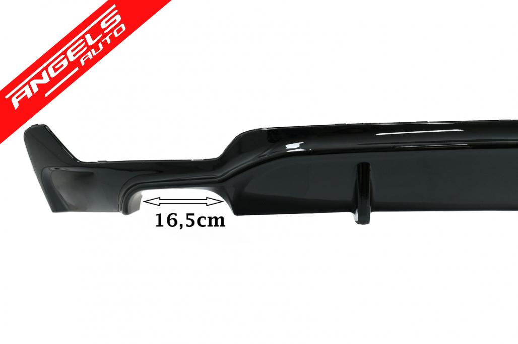 Prelungire Bara Fata compatibila cu BMW F32 F33 F36 (2013+) M-Performance Negru - imagine 5