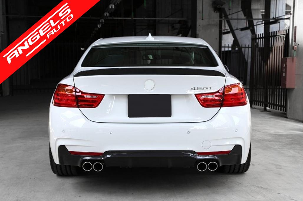 Prelungire Bara Fata compatibila cu BMW F32 F33 F36 (2013+) M-Performance Negru - imagine 8
