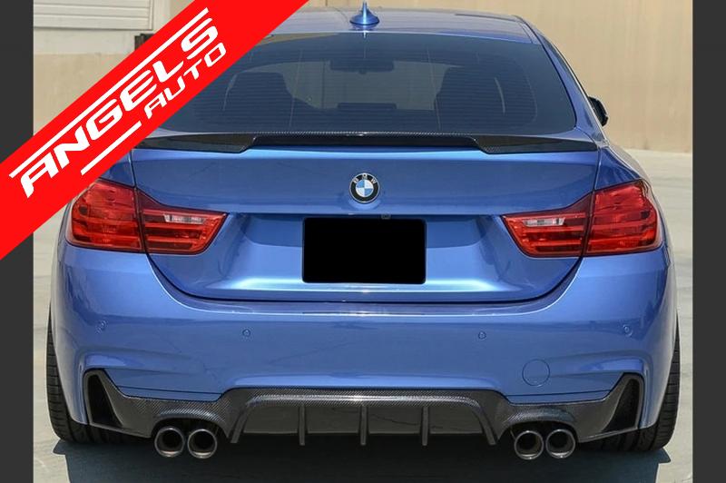 Prelungire Bara Fata cu Difuzor compatibila cu BMW Seria 4 F32 F33 F36 (2013-2019) - imagine 6