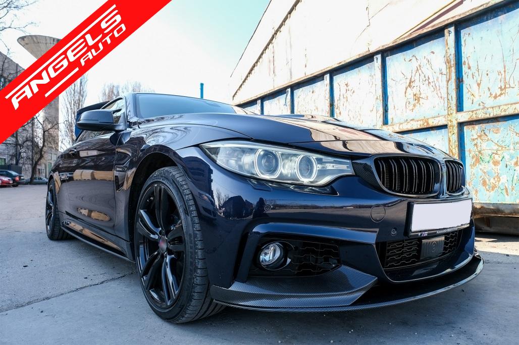 Prelungire Bara Fata cu Difuzor compatibila cu BMW Seria 4 F32 F33 F36 (2013-2019) - imagine 8