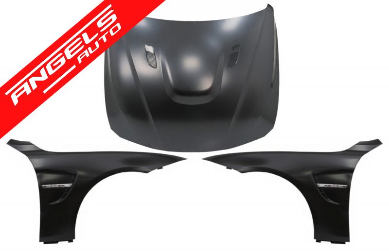 Capota cu Aripi Negru compatibila cu BMW Seria 4 F32 F33 F36 (2011-2019) M4 GTS Look