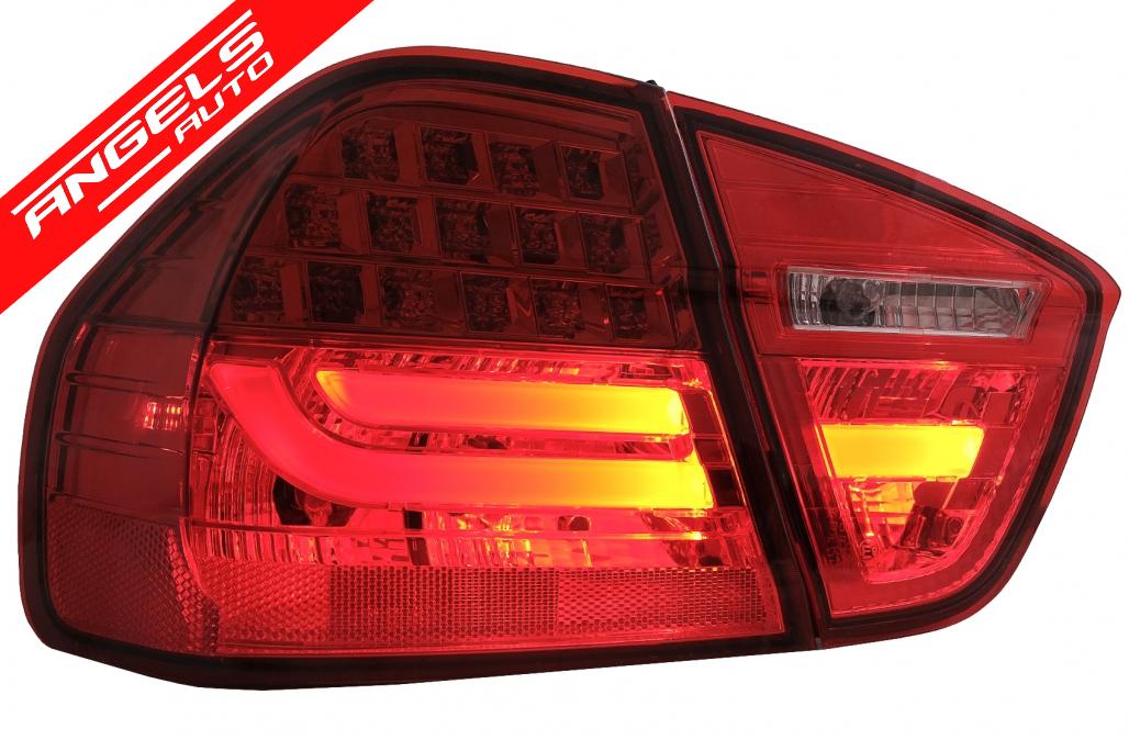 Stopuri LED Bar compatibile cu BMW E90 (2005-2008) Rosu - imagine 5