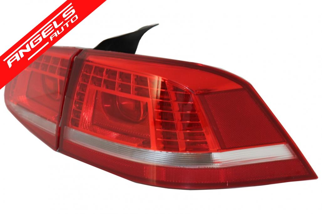 Stopuri LED compatibile cu VW Passat B7 Sedan (10.2010-10.2014) Rosu Alb - imagine 4