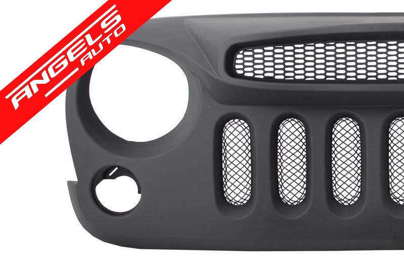 Bara Fata si Grila Centrala compatibile cu Jeep Wrangler / Rubicon JK (2007-up) - imagine 6
