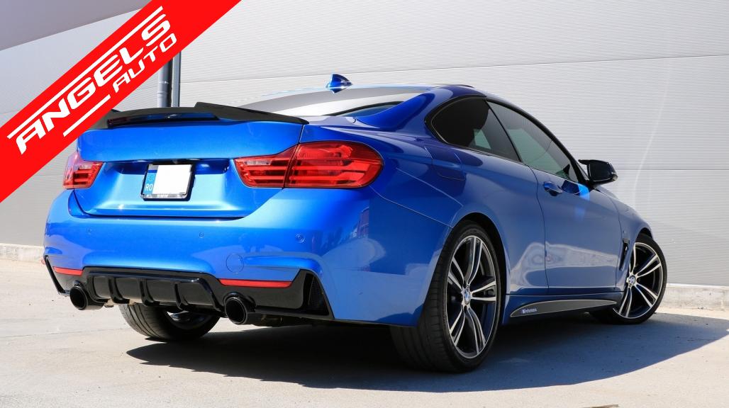 Difuzor Cu Evacuare Dubla compatibil cu BMW Seria 4 F32 F33 F36 (2013-up) - imagine 7