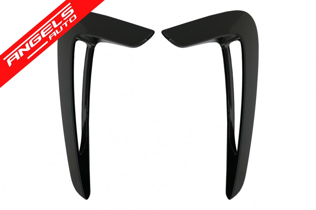 Grile Aripi Laterale compatibile cu BMW 4 Series F32 F33 F36 (2013-up) Negru Lucios