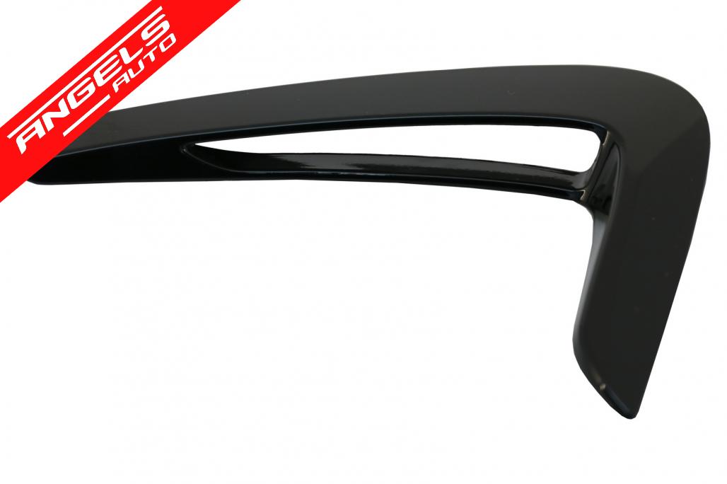 Grile Aripi Laterale compatibile cu BMW 4 Series F32 F33 F36 (2013-up) Negru Lucios - imagine 2
