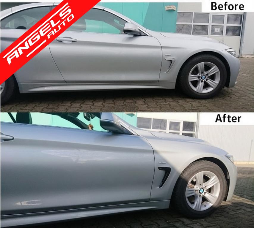 Grile Aripi Laterale compatibile cu BMW 4 Series F32 F33 F36 (2013-up) Negru Lucios - imagine 7