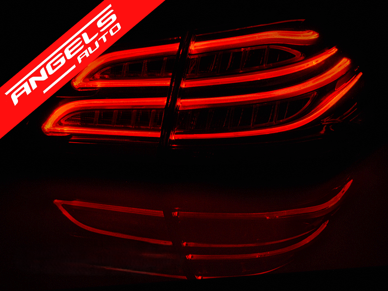 Stopuri LED compatibile cu Mercedes M-Class W166 (2011-2015) Rosu Alb - imagine 2