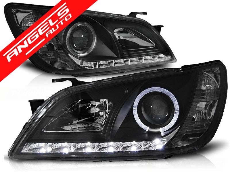 Faruri LED compatibile cu Lexus IS 2001-2005 Negru - imagine 2