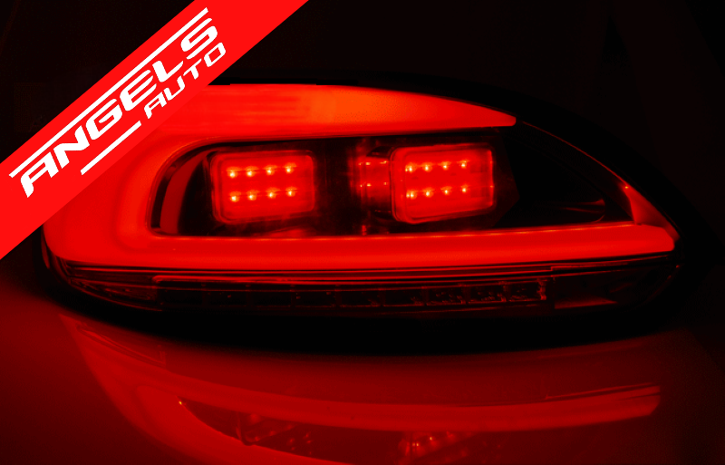 Stopuri LED Bar compatibile cu VW SCIROCCO III (2008-04.2014) Rosu Alb - imagine 5