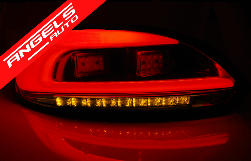 Stopuri LED Bar compatibile cu VW SCIROCCO III (2008-04.2014) Rosu Alb - imagine 7