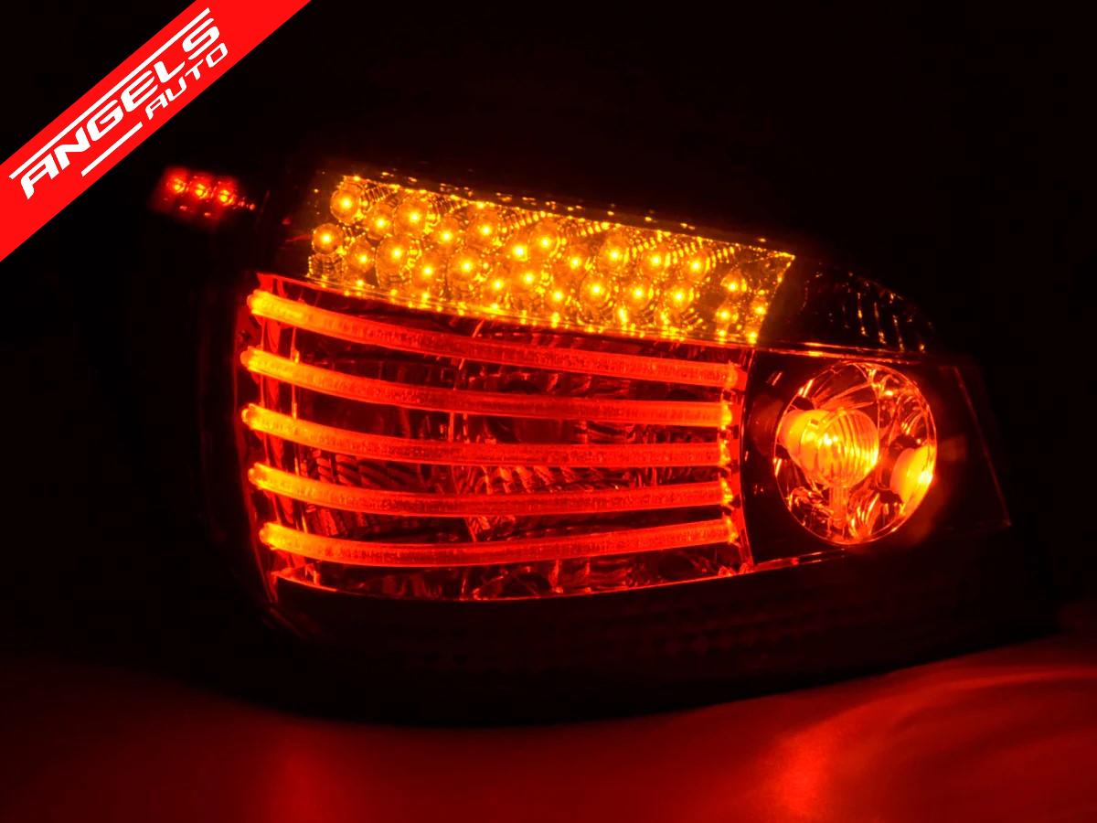 Stopuri LED SEQ compatibile cu BMW E60 (07.2003-2007) Rosu Fumuriu - imagine 4