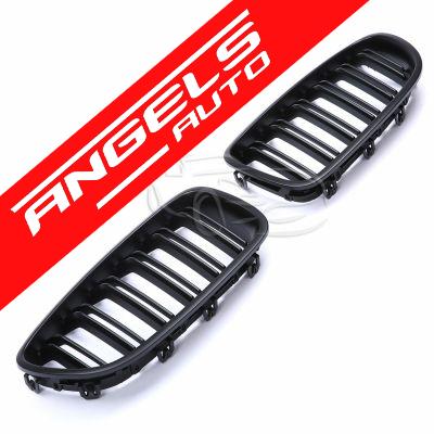 Grile Duble Sport compatibile cu BMW Seria 5 F10 F11 Negru Mat