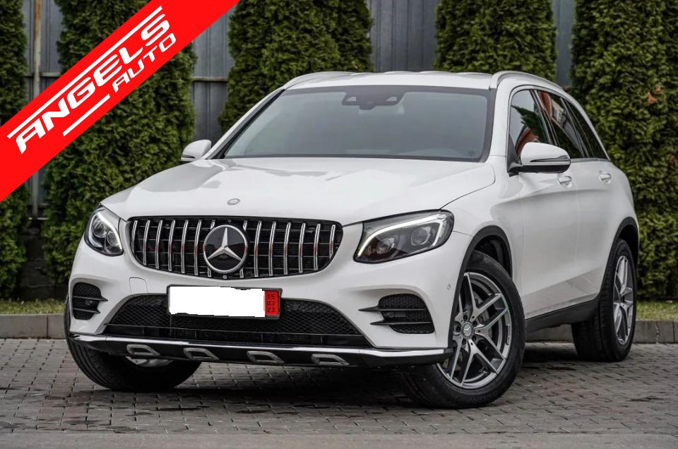 Grila Centrala compatibila cu Mercedes GLC X253 C253 (2015-2018) GT R Panamericana Look Crom - imagine 6