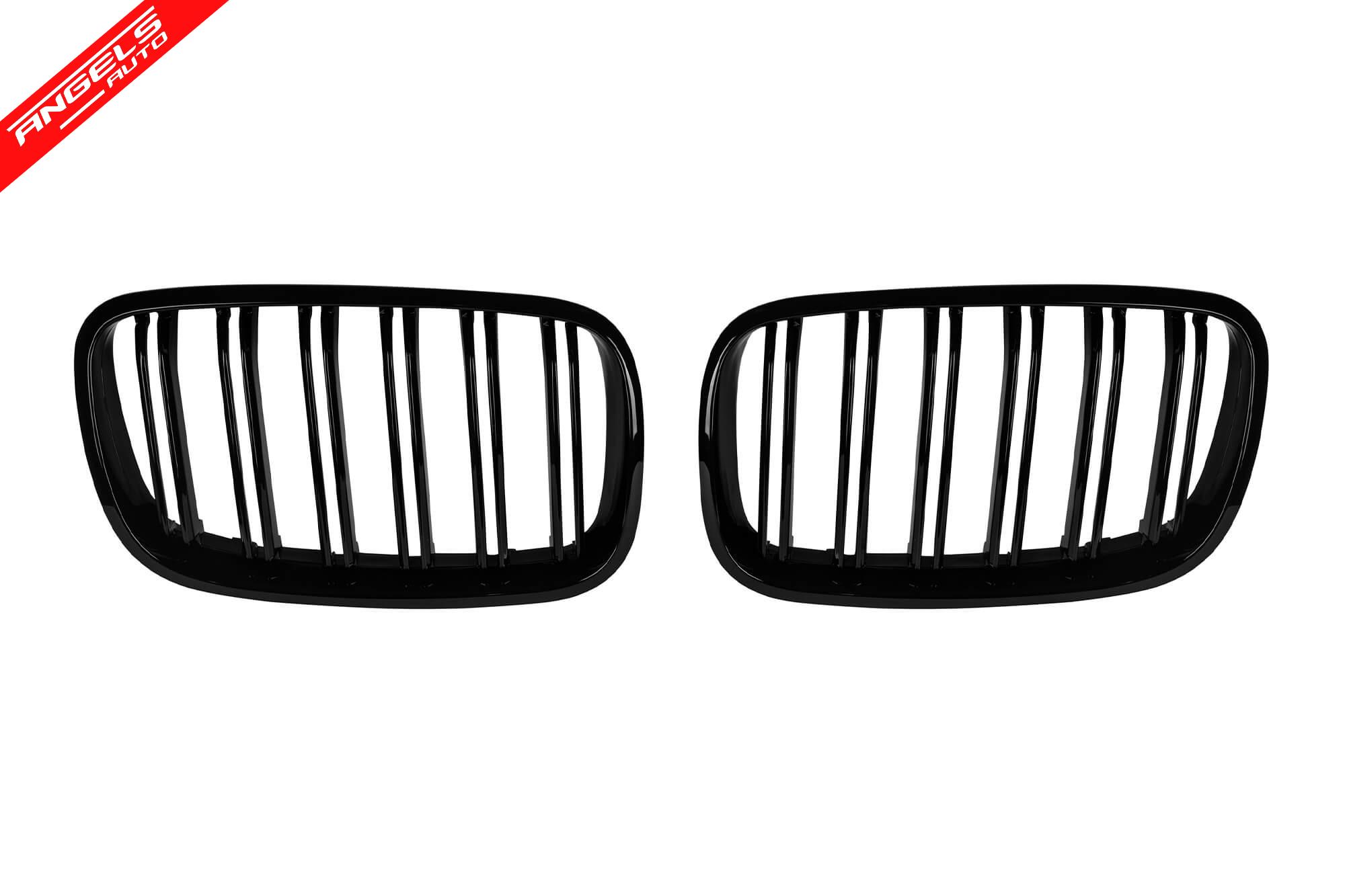 Grile duble compatibile cu BMW X5 E70 2007-2013, X6 E71 2008-2011