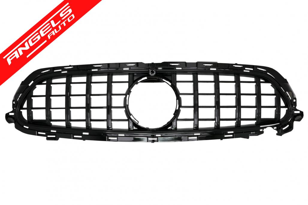 Grila fata compatibila cu Mercedes E-Class W213 Sport Line 2020-Up GT Design Negru