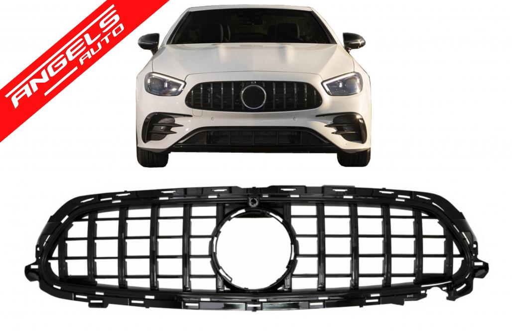 Grila compatibila cu Mercedes E-Class W213 S213 C238 A238 (2020-Up) GT-R Design - imagine 8