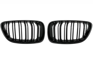 Grile Duble compatibile cu BMW F22 F23 F87 (2014-up) M Design Piano Black