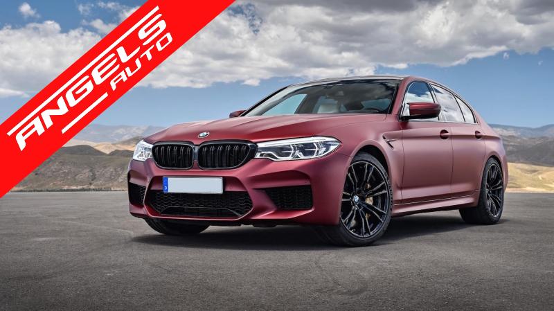 Grile duble compatibile cu BMW Seria 5 G30 G31 Sedan (2017-up) M Design Piano Black - imagine 2