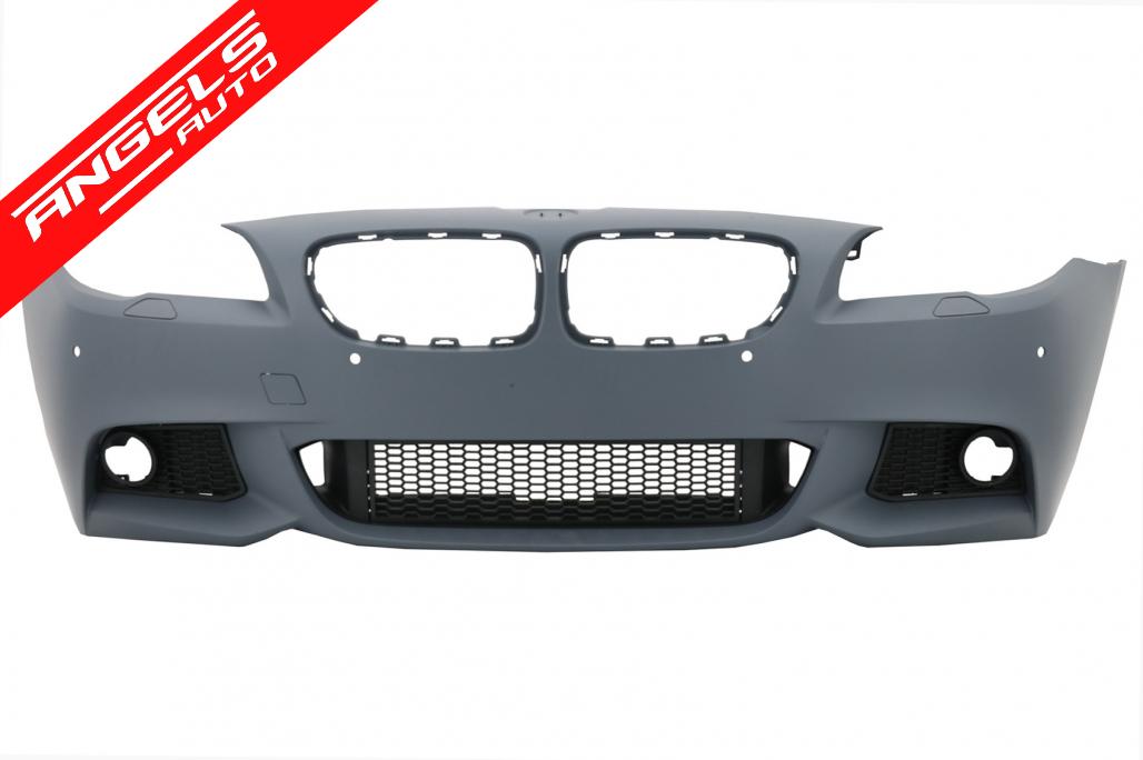 Pachet Exterior compatibil cu BMW F10 Seria 5 (2011-2014) M-Technik Look - imagine 2