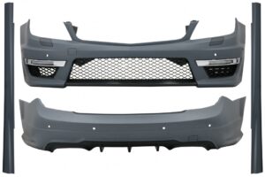 Pachet Exterior compatibil cu Mercedes C-Class C204 Coupe (2011-2015) C63 Look