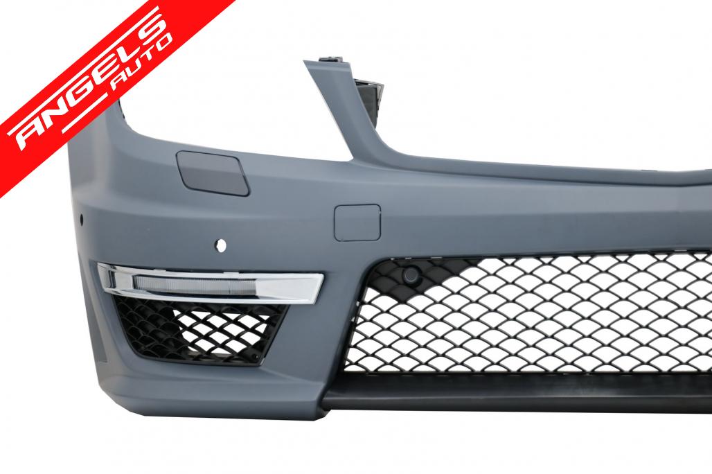 Pachet Exterior compatibil cu Mercedes C-Class C204 Coupe (2011-2015) C63 Look - imagine 2