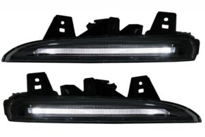 DRL Full LED Bara Fata compatibil cu Porsche CAYMAN 981C BOXSTER (2013-up) GT4 Look