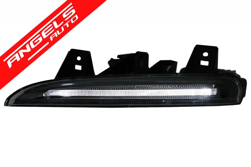 DRL Full LED Bara Fata compatibil cu Porsche CAYMAN 981C BOXSTER (2013-up) GT4 Look - imagine 3