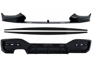 Prelungire Bara Fata compatibila cu BMW  F20 F21 LCI (2015-up) cu Difuzor Bara Spate
