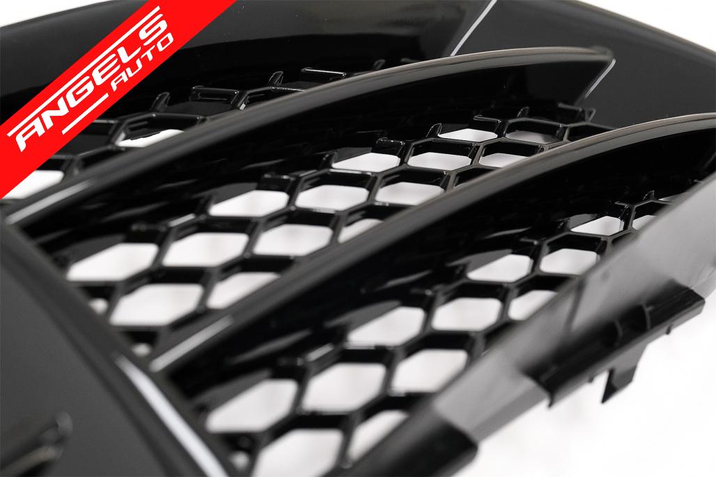 Grile Laterale compatibile cu Audi A5 8T (2007-2016) RS5 Look Negru - imagine 6
