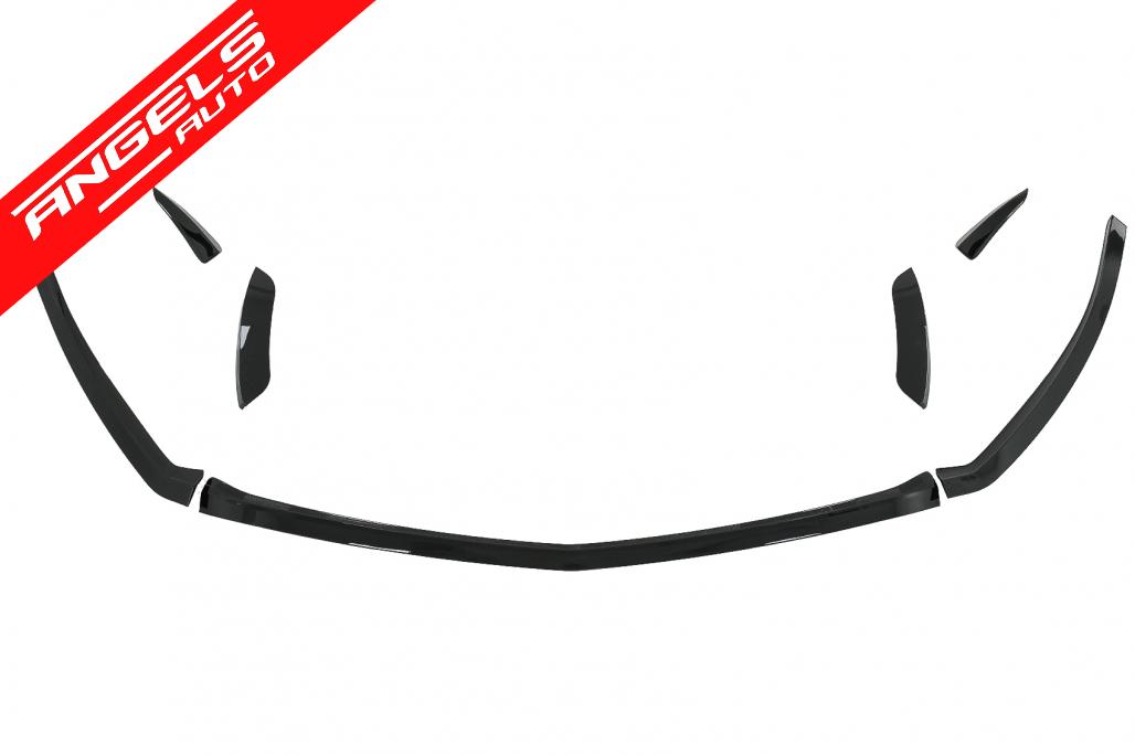 Prelungiri Aero Bara Fata compatibile cu Mercedes A Class W177 V177 (2018+) Negru