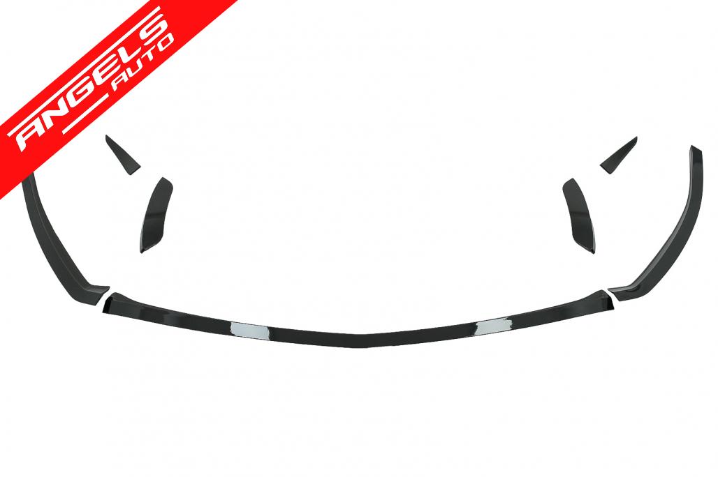 Prelungiri Aero Bara Fata compatibile cu Mercedes A Class W177 V177 (2018+) Negru - imagine 2