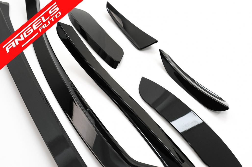 Prelungiri Aero Bara Fata compatibile cu Mercedes A Class W177 V177 (2018+) Negru - imagine 5