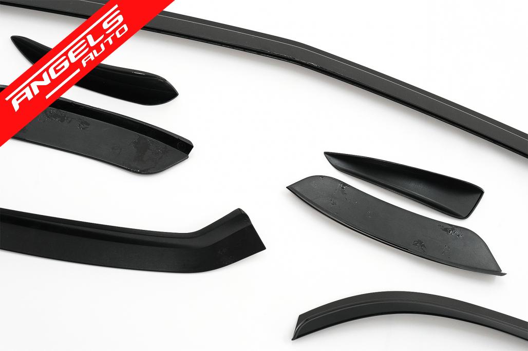 Prelungiri Aero Bara Fata compatibile cu Mercedes A Class W177 V177 (2018+) Negru - imagine 7