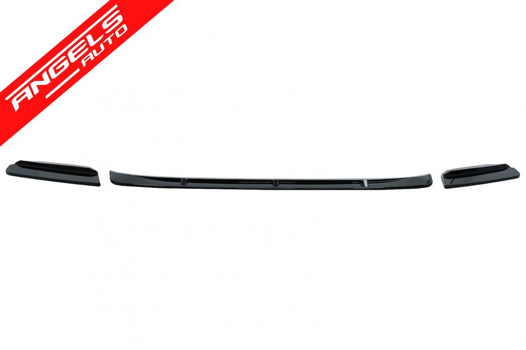 Prelungire Bara Fata compatibila cu BMW X3M G01 X4M G02 (2018-2020) M-Sport Negru Lucios - imagine 2