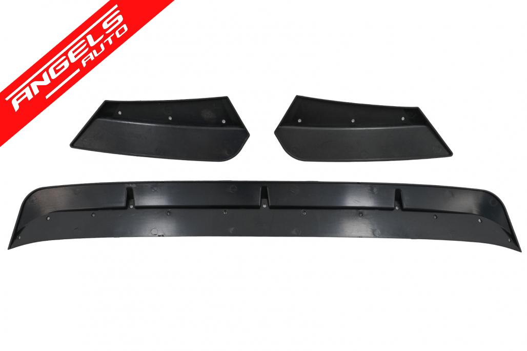 Prelungire Bara Fata compatibila cu BMW X3M G01 X4M G02 (2018-2020) M-Sport Negru Lucios - imagine 7