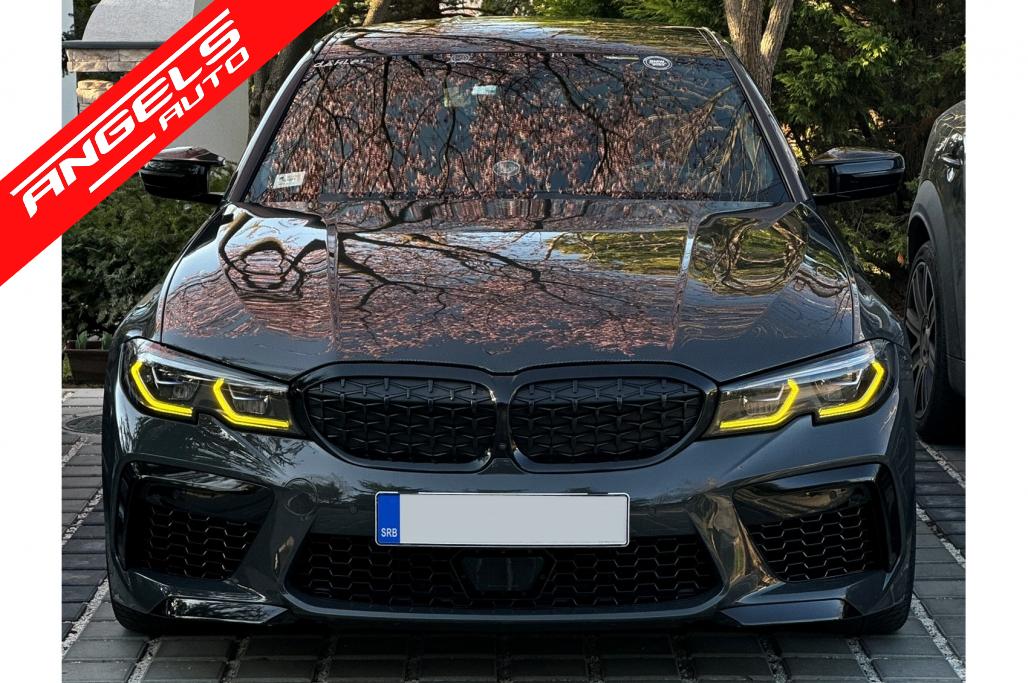 Bara Fata compatibila cu BMW Seria 3 G20 2019-Up M8 Look - imagine 11