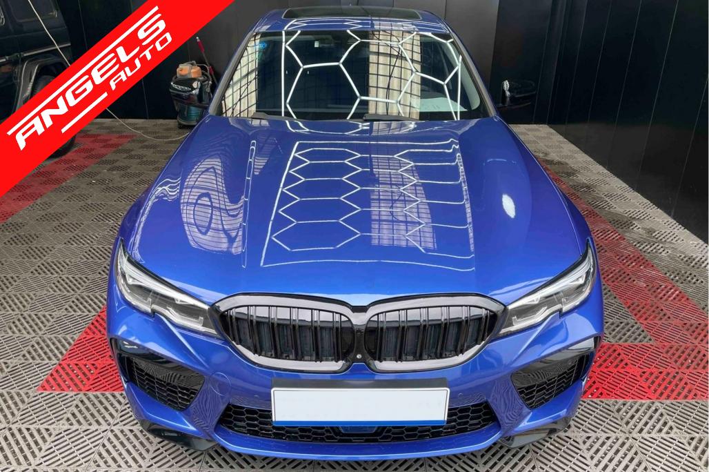 Bara Fata compatibila cu BMW Seria 3 G20 2019-Up M8 Look - imagine 8