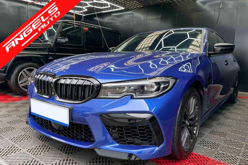 Bara Fata compatibila cu BMW Seria 3 G20 2019-Up M8 Look - imagine 10