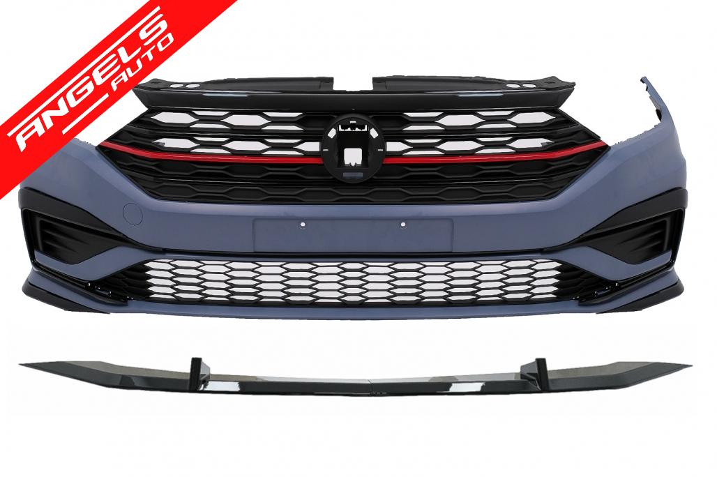 Bara fata cu Grila si Prelungire compatibila cu VW Jetta MK7 (2019-2021) GLI Look