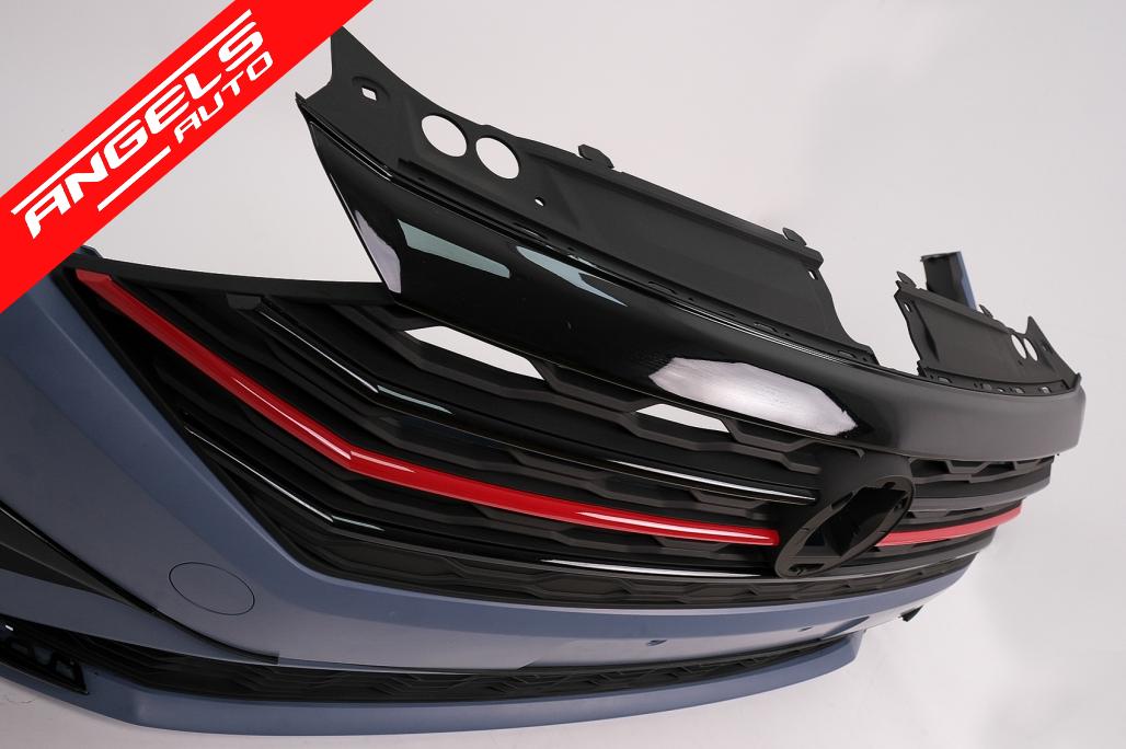 Bara fata cu Grila Centrala compatibila cu VW Jetta MK7 (2019-2021) GLI Design - imagine 3