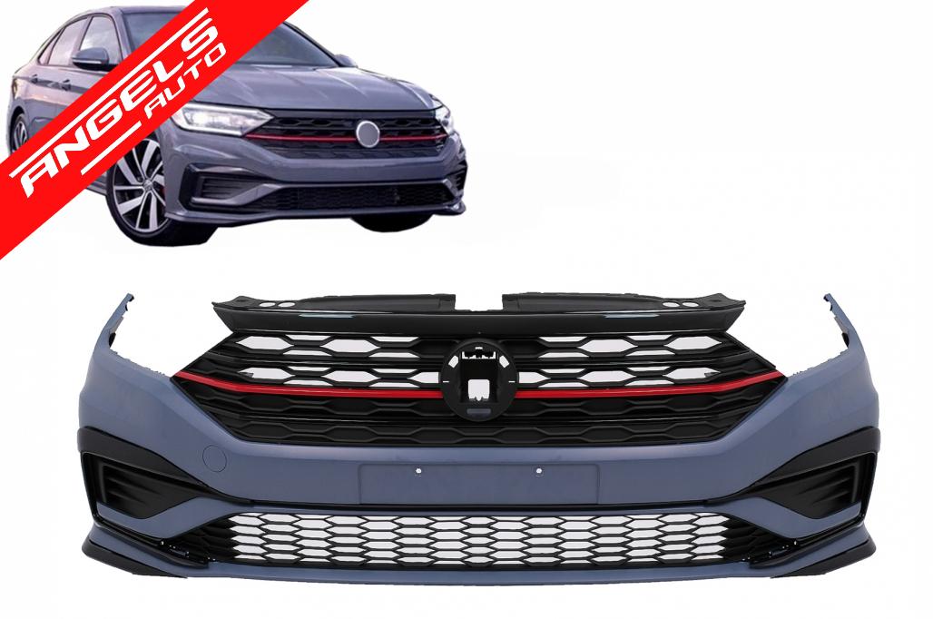 Bara fata cu Grila Centrala compatibila cu VW Jetta MK7 (2019-2021) GLI Design - imagine 7