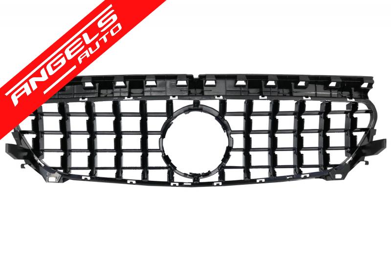 Grila compatibila cu Mercedes CLA C117 X117 W117 (2013-2018) GT-R Panamericana Design - imagine 7