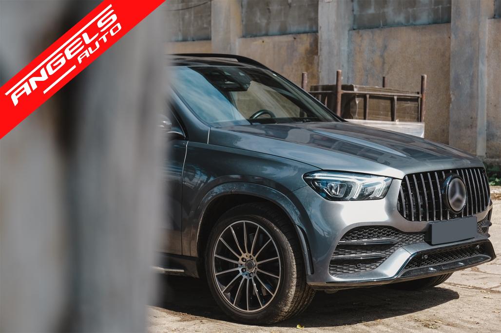 Grila Centrala compatibila cu Mercedes GLE SUV W167 V167 GLE C167 (2019-up) GTR Panamericana Look - imagine 8
