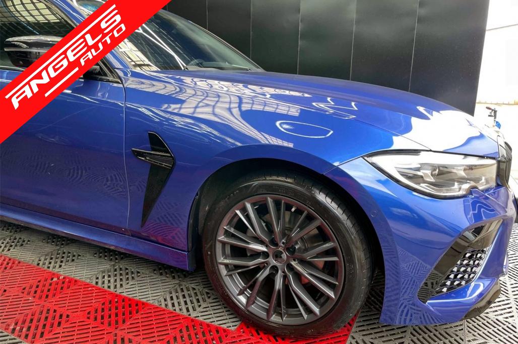 Aripi Laterale compatibile cu BMW Seria 3 G20 Sedan G21 Touring (2018-up) M8 Look - imagine 7