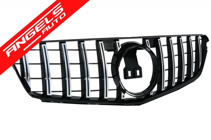 Grila compatibila cu Mercedes C-Class W204 S204 (2007-2014) GT-R Panamericana Design - imagine 2