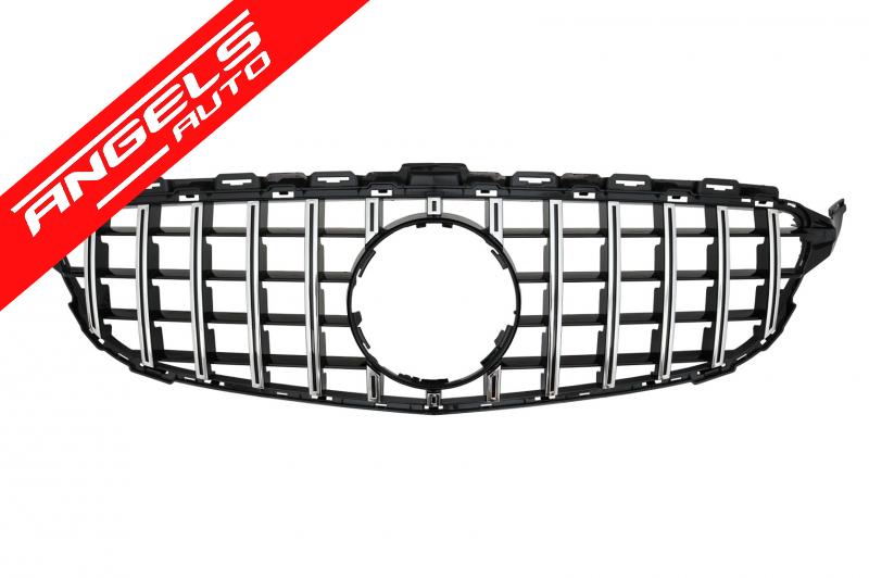 Grila compatibila cu Mercedes C-Class W205 S205 C205 (2014+) GT-R Panamericana Design