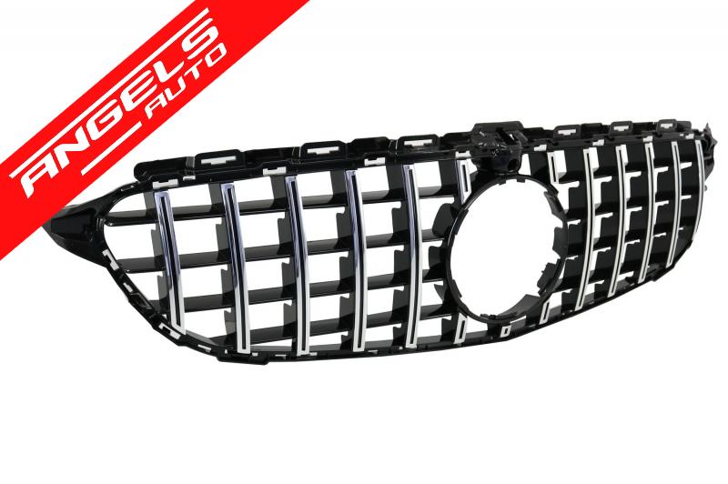 Grile compatibile cu Mercedes C-Class W205 S205 A205 C205 (2014-2018) GT-R Design - imagine 2