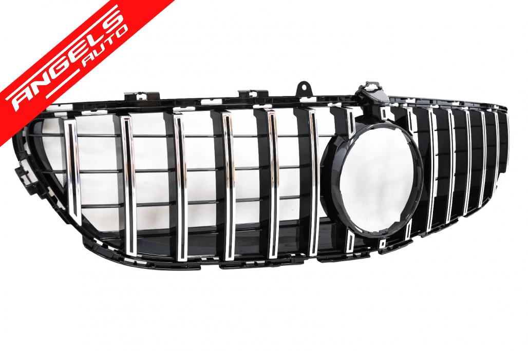 Grila compatibila cu Mercedes CLS W218 (2014-2017) GT-R Panamericana Design Chrome - imagine 3